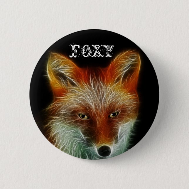 Red Fox Button (Front)