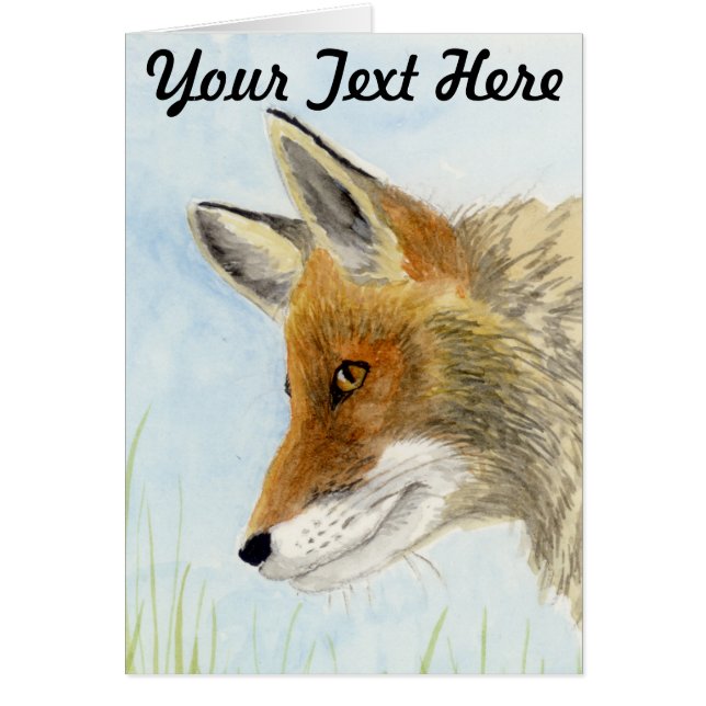 Red Fox Cards (Front)