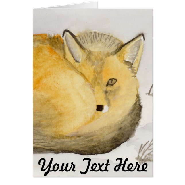 Red Fox Cards (Front)