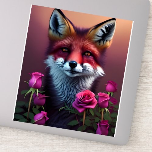 Red Fox Decal