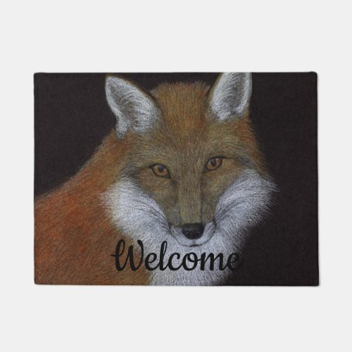 Red Fox Doormat