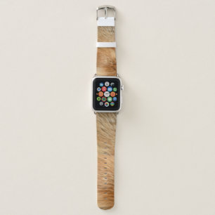 Red Fox Fur Pattern Tile Apple Watch Band