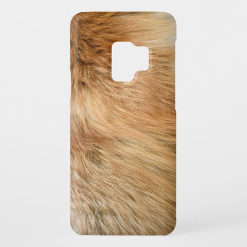 Red Fox Fur Pattern Tile Case_Mate Samsung Galaxy S9 Case