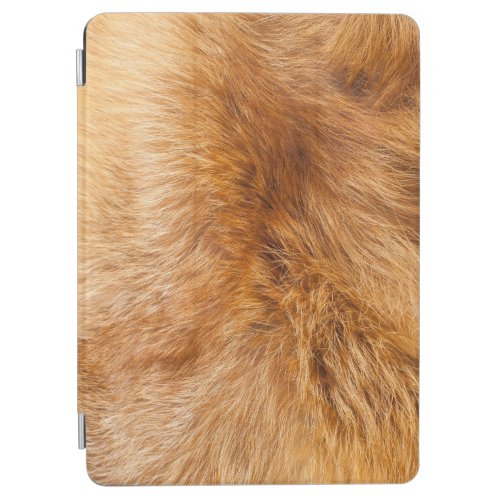 Red Fox Fur Textured Background iPad Air Cover