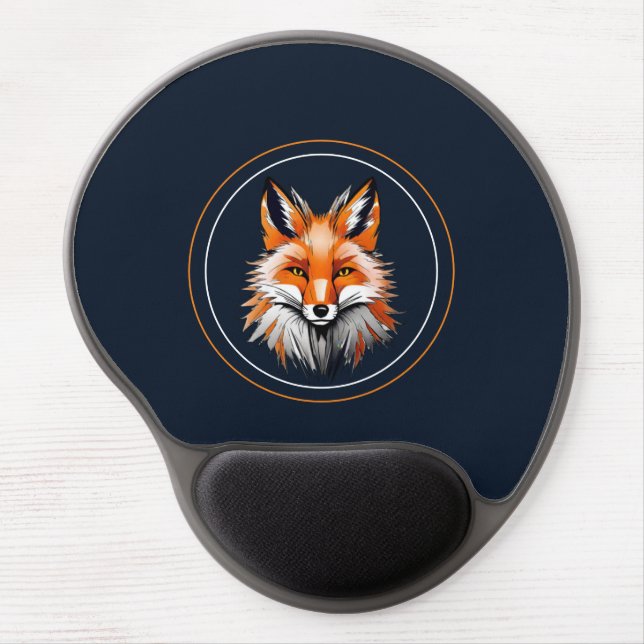 Red Fox Gel Mouse Pad (Front)