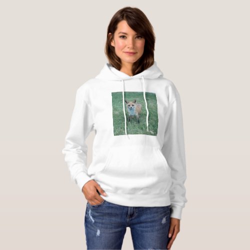 Red fox in Thousand oaks park Hoodie
