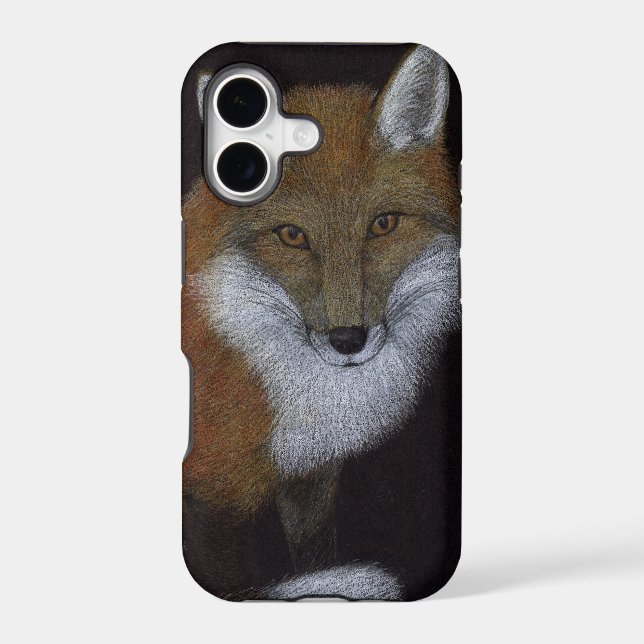 Red Fox Iphone Case (Back)