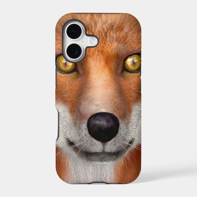 Red Fox Iphone Case (Back)