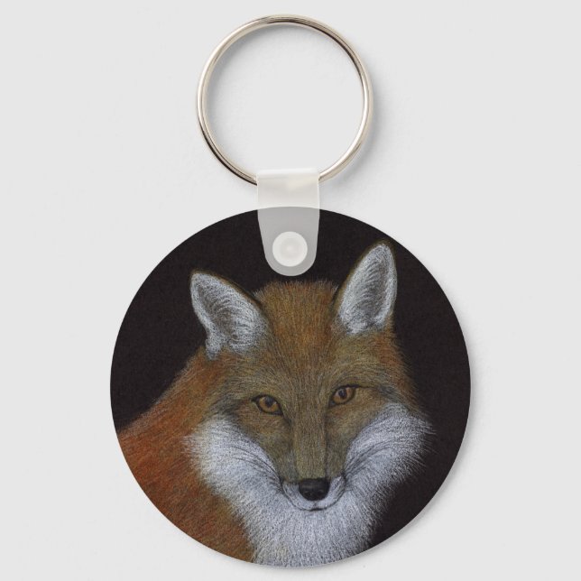 Red Fox Keychain (Front)