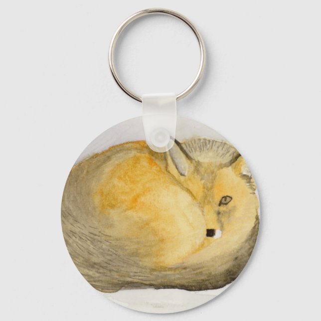 Red Fox Keychain (Front)