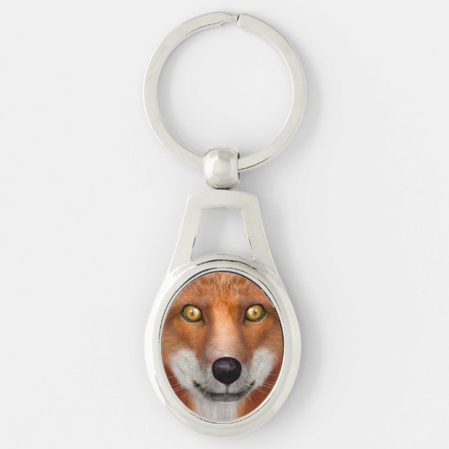 Red Fox Keychain (Front)
