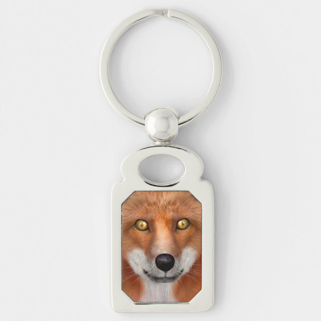 Red Fox Keychain (Front)