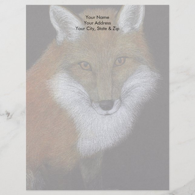 Red Fox Letterhead (Front)