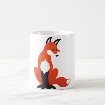 Red Fox Mug by JeffTaylorDesign at Zazzle