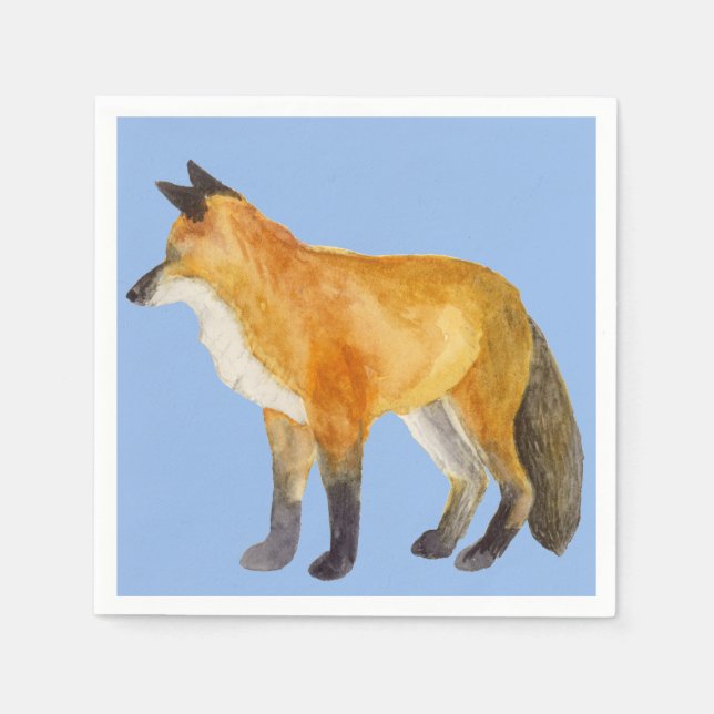Red Fox Napkins (Front)