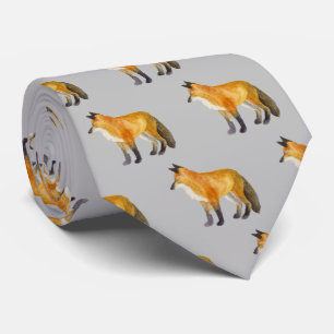 Red Fox Neck Tie