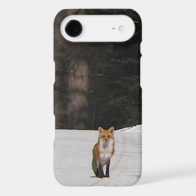 Red Fox on Hilltop iPhone 8/7 Case (Back)
