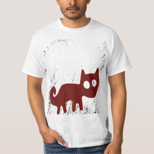 Red Fox or Nazca Lines Fox or Cat T_Shirt