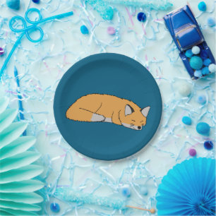 Red Fox Paper Plates