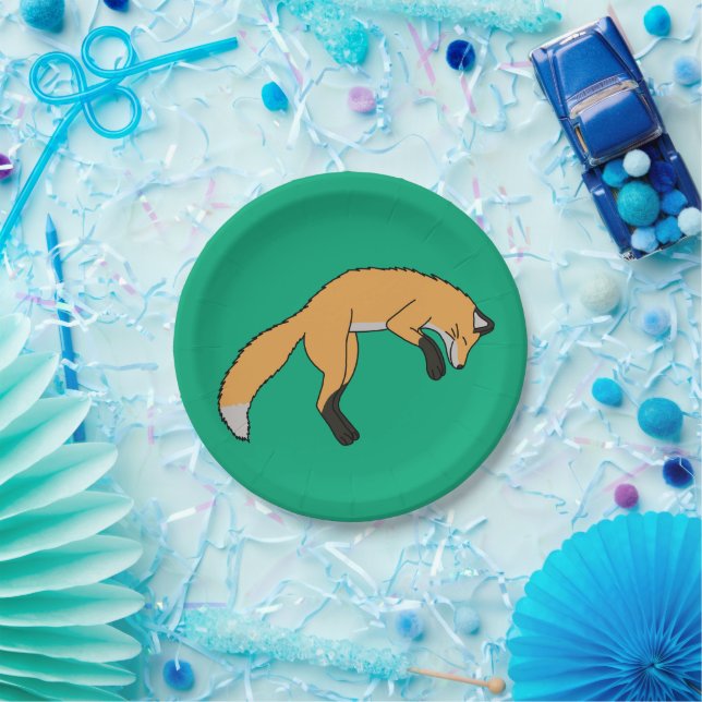 Red Fox Paper Plates (Party)