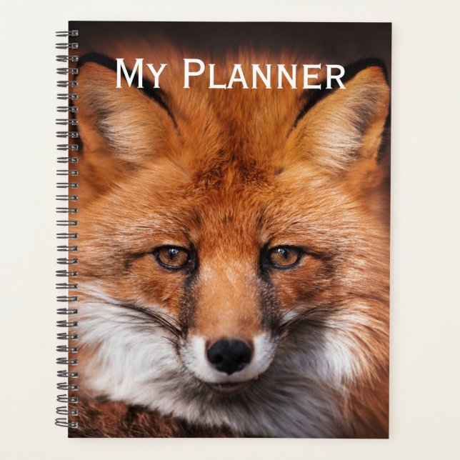 Red Fox Planner (Front)
