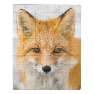 Red Fox Portrait Jigsaw Puzzle