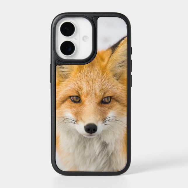 Red Fox Portrait Otterbox iPhone Case (Back)