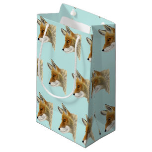 Red Fox Small Gift Bag