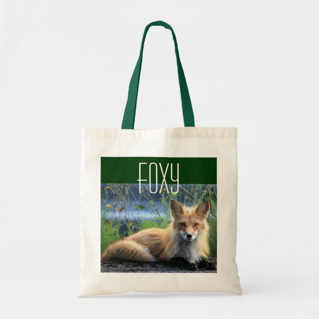 Red Fox Tote Bag (Front)