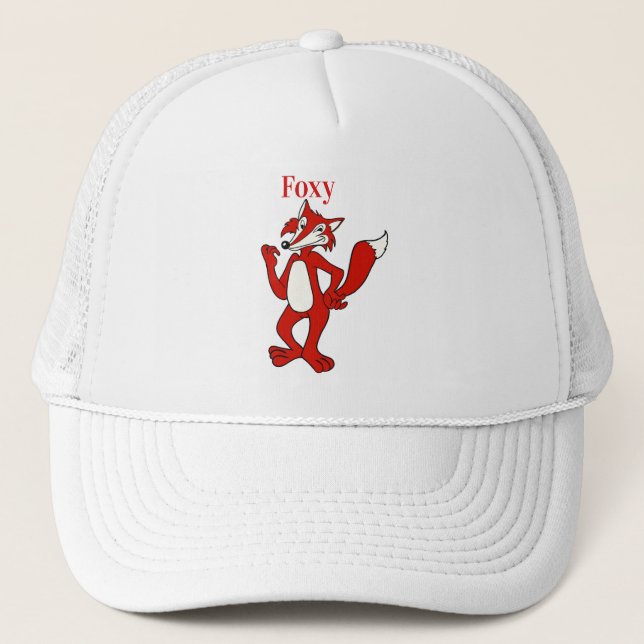 Red Fox Trucker Hat (Front)