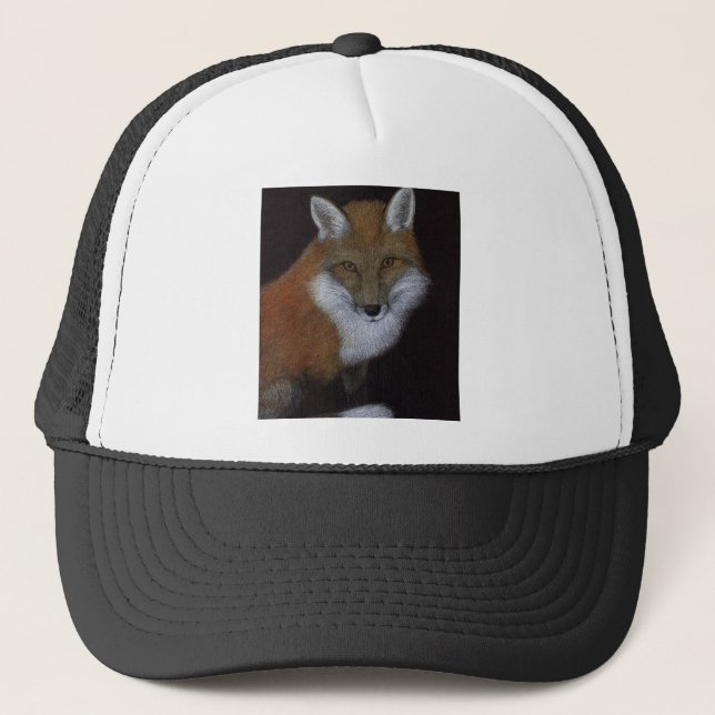 Red Fox Trucker Hat (Front)