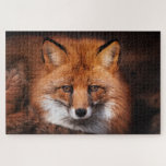 Red Fox Wild Woodland Animal Jigsaw Puzzle<br><div class="desc">This design features a red fox portrait.
#fox #redfox #woodland #forest #animal #wild #predator #photo #photograph #photography #animalphotography #puzzles #jigsaw #jigsawpuzzle #game #fun #stockingstuffers #secretsanta #gifts #giftsforhim #giftsforher #forhim #forher</div>