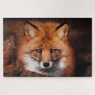 Red Fox Wild Woodland Animal Jigsaw Puzzle