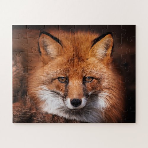 Red Fox Wild Woodland Animal Jigsaw Puzzle