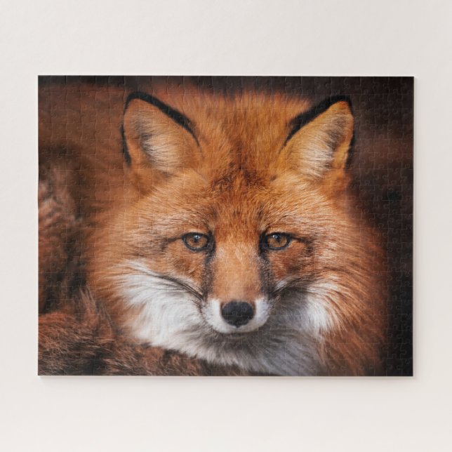 Red Fox Wild Woodland Animal Jigsaw Puzzle (Horizontal)