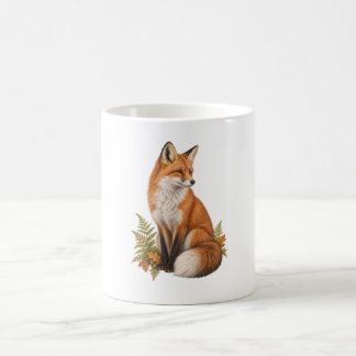 Red Fox Woodland Gift for Fox Lovers Coffee Mug