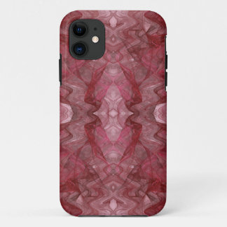 Red Fractal iPhone 5 Case-Mate Barely There 11 Case