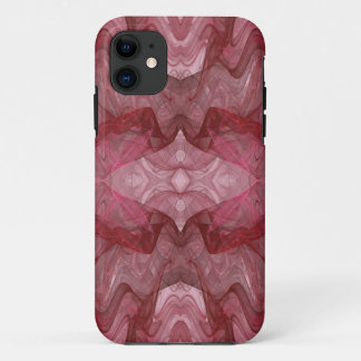 Red Fractal iPhone 5 Case-Mate Barely There 11 Case