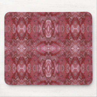 Red Fractal Mousepad