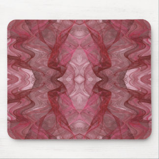 Red Fractal Mousepad