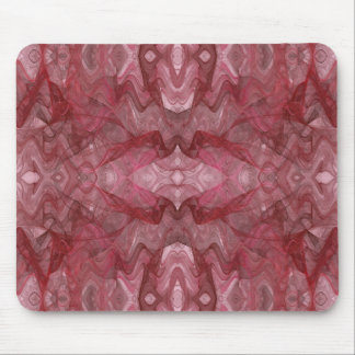 Red Fractal Mousepad