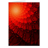 Red Fractal Pattern Cards (Front)