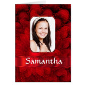 Red fractal photo border (Front)