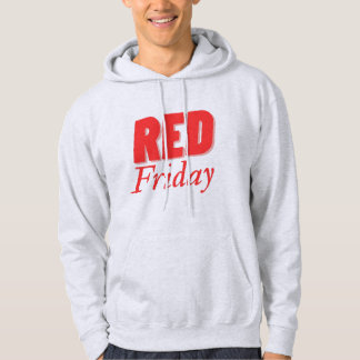 Red Friday hoodie