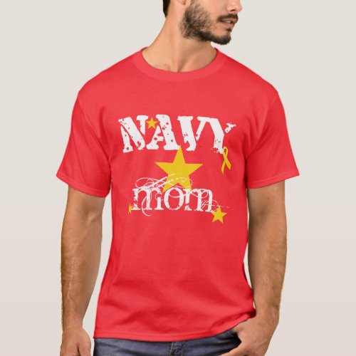 RED FRIDAY NAVY Mom T_Shirt