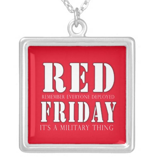 Red Friday Necklace