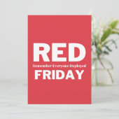 Red friday remember everyone deployed (Standing Front)