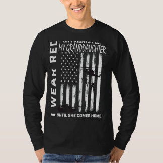 Red Friday Remember Everyone Deployed Granddaughte T-Shirt