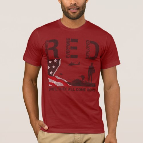 Red Friday Shirts Remember Everyone Deployed Shirt