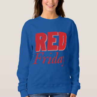 Red friday sweet shirt gor ladies